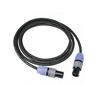KLOTZ SC3-03SW готовый спикерный кабель 2 x 1.5мм, длина 3м, Neutrik Speakon, пластик -Neutrik Speakon, пластик, цвет черный