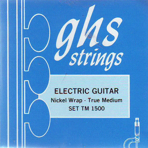 GHS TM1500 Струны для электрогитары никель роликовая обмотка (13-17-24-32-42-56) Nickel Rocker