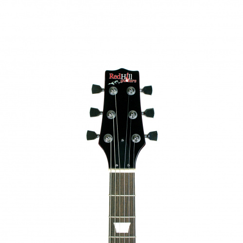REDHILL LPX200/TRD эл.гитара, Les Paul, H+H, 2V/2T/3P, клен/окоуме, цвет полупрозрачный красный фото 3