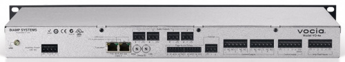 BIAMP Vocia VO-4e Сетевой модуль аудио выходов на 4 канала, для стандарта EN 54-16, хранение экстренного сообщения, подержка ELD-1 и ANC-1 фото 2