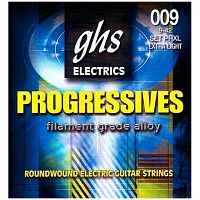 GHS PRXL 9-42 Extra Light Progressives Electrics струны для электрогитары