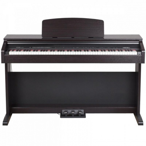 Medeli DP250RB Цифровое пианино 88 клавиш механика взвешенная молоточковая 26 голосов динамики 2*15Вт цвет корпуса