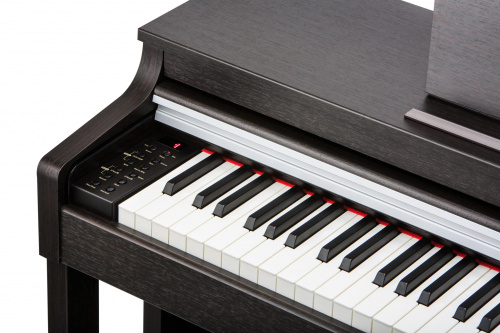 Kurzweil M130W SR Цифровое пианино, 88 молоточковых деревянных клавиш, полифония 256, цвет палисандр фото 2