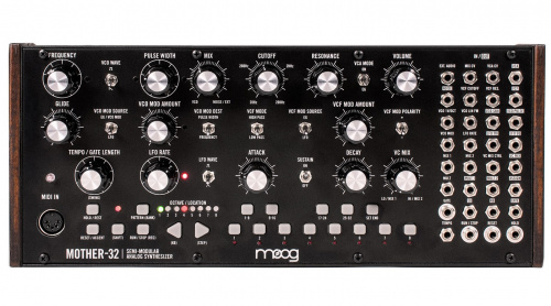 Moog Mother-32 Полумодульный аналоговый синтезатор, 32-шаговый VC секвенсор, High Pass/Low Pass Ladd фото 3