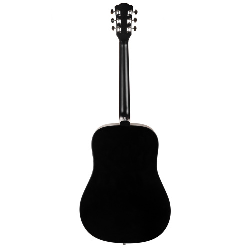 ROCKDALE Aurora D3 BKST Акустическая гитара дредноут, цвет черный, сатиновое покрытие фото 2