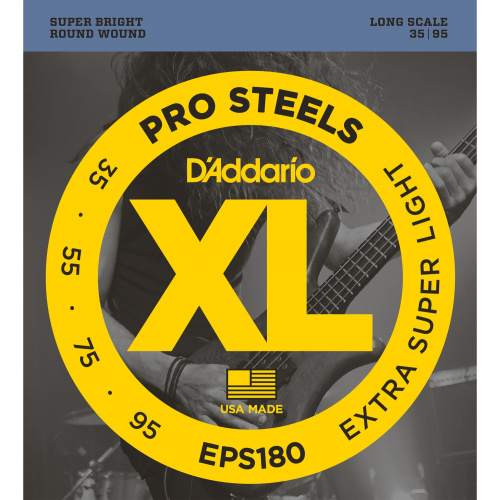 D'Addario EPS180 струны для бас-гит, Long, 35-95