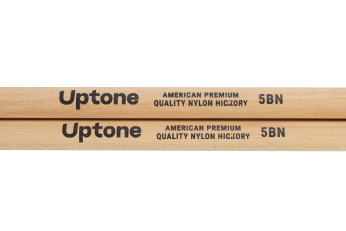 UPTONE American Premium Quality Nylon Hickory 5BN барабанные палочки, орех, нейлоновый наконечник, цвет натуральный фото 3