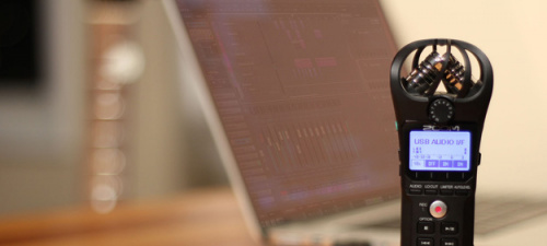 Zoom H1n портативный стереофонический рекордер со встроенными XY микрофонами 90°, цвет черный фото 15