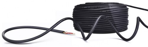 ROXTONE SFMC265/100 Black Супер-гибкий микрофонный кабель из бескислородной меди на катушке (100м), 2х0,22мм2., 95% экр (сетка из медной проволоки 80x