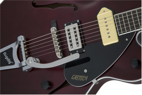 GRETSCH G2420T-P90 LIMITED EDITION STREAMLINER HOLLOW BODY полуакустическая гитара, цвет бордовый фото 3