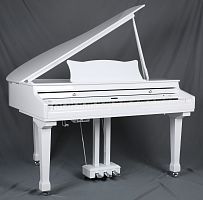 Ringway GDP6320 Polish White Цифровой рояль, 88 взвешенных клавиш, 3 педали; полифония: 64 голоса