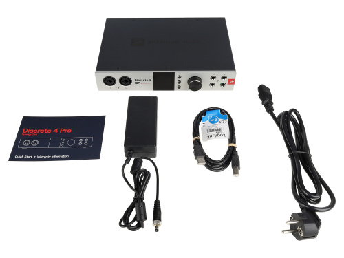 Antelope Audio Discrete 4 Pro Synergy Core Аудиоинтерфейс 24 бит/192 кГц, 14x20, аналоговые входы: 4, линейные выходы: 4, микрофонные предусилители: 4 фото 12
