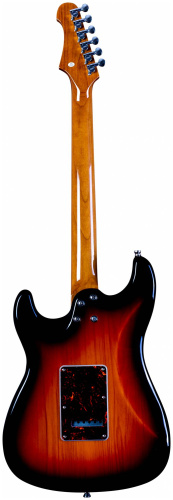 JET JS-400 SB электрогитара, Stratocaster, корпус липа, 22 лада, HSS, tremolo, цвет SB фото 2