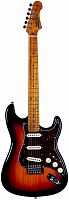 JET JS-300 SB электрогитара, Stratocaster, корпус липа, 22 лада,SSS, tremolo, цвет SB