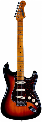 JET JS-300 SB электрогитара, Stratocaster, корпус липа, 22 лада,SSS, tremolo, цвет SB