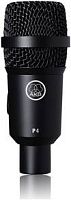 AKG P4 динамический микрофон для озвучивания барабанов, перкуссии и комбо