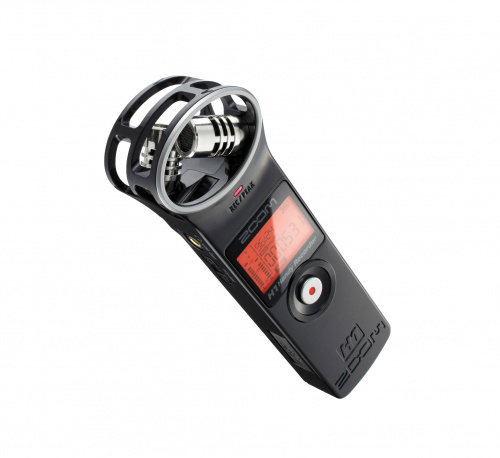 Zoom H1 ручной портативный диктофон (рекордер), черный цвет фото 2