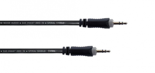Cordial ES 3 WW инструментальный кабель мини-джек стерео 3.5мм male мини-джек стерео 3.5мм male, 3,0
