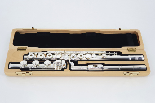 Artist AF-800RBSSOC-HJS Флейта французской системы, открытые клапаны во французском стиле не в линию, паяные звуковые отверстия, с коленом B, Е-механи фото 16