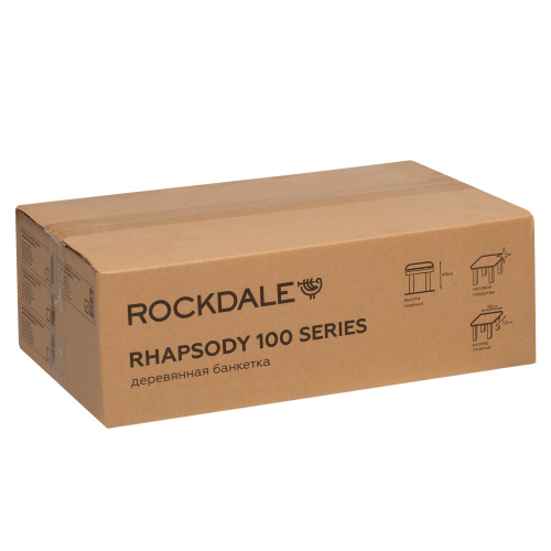 ROCKDALE RHAPSODY 110 Light Oak Банкетка деревянная с отсеком для нот, цвет корпуса светлый дуб фото 7