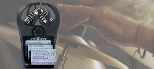 Zoom H1n/G портативный стереофонический рекордер со встроенными XY микрофонами 90°, цвет серый фото 8