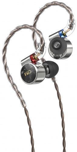 FIIO FD3 silver Вставные наушники. 1 динамический драйвер (12 мм). Частотный диапазон: 10Гц-40кГц. Сопротивление: 32 Ом. Чувствительность: 111 дБ/мВт. фото 2