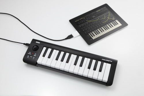 KORG microKEY 25 клавишный MIDI-контроллер, 25 чувствительных к скорости нажатия мини-клавиш, колесо модуляции и высоты тона, кнопки Octave Up и Octav фото 4