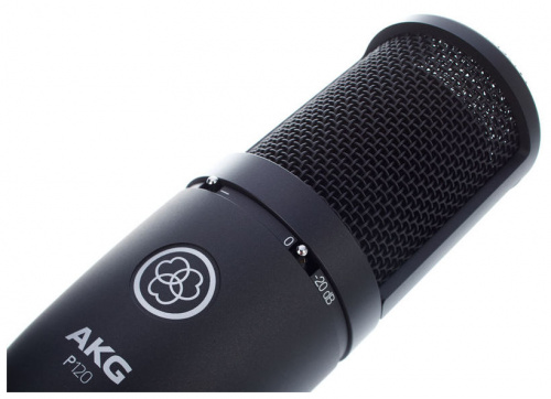 AKG P120 конденсаторный кардиоидный микрофон, 20-20000Гц, 24мВ/Па фото 6