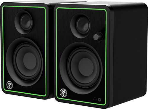 MACKIE CR3-XBT пара студийных мониторов, мощность 50 Ватт, Bluetooth, динамик 3', твиттер 0,75', цвет черный