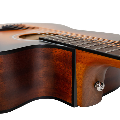 ROCKDALE Aurora D5 C SB Satin акустическая гитара, дредноут с вырезом, цвет санберст, сатиновое покрытие фото 7