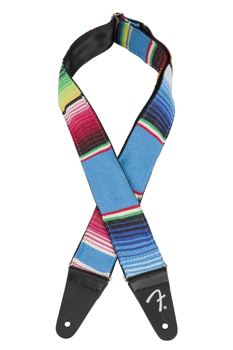 FENDER 2 SERAPE STRAP BLUE MULTI ремень гитарный. NEOPIX.RU - интернет ...