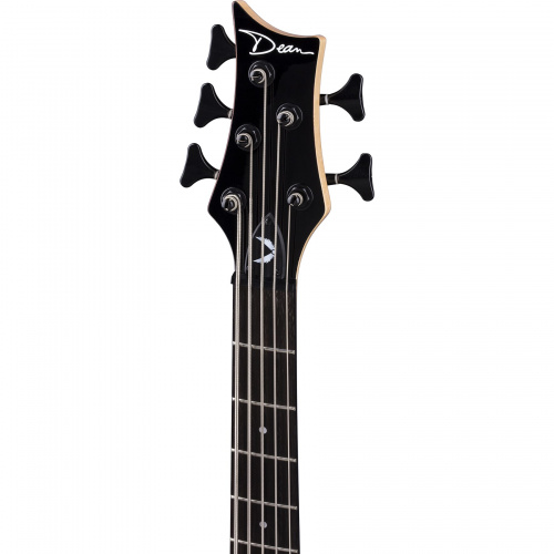 Dean E09 5 CBK 5стр. бас-гитара, тип Ibanez,22 лада,34,H,1V+1T,цвет черный фото 5