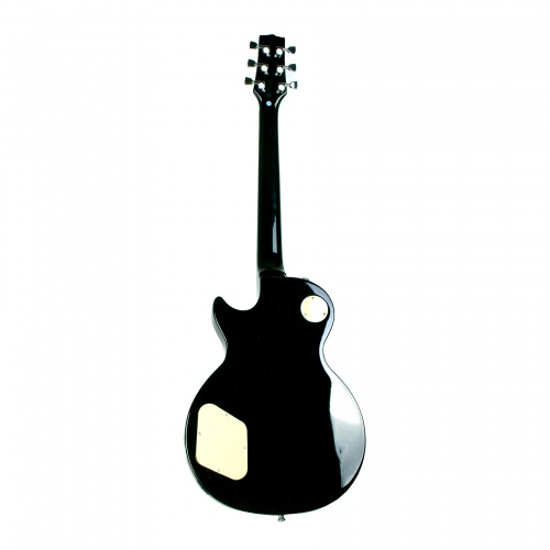REDHILL LPX200/TBK эл.гитара, Les Paul, H+H, 2V/2T/3P, клен/окоуме, цвет черный фото 6