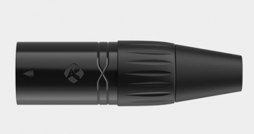 ROXTONE RX3MP-BT Разъем cannon кабельный, папа 3-х контактный. Цвет: Черный. Standart фото 2