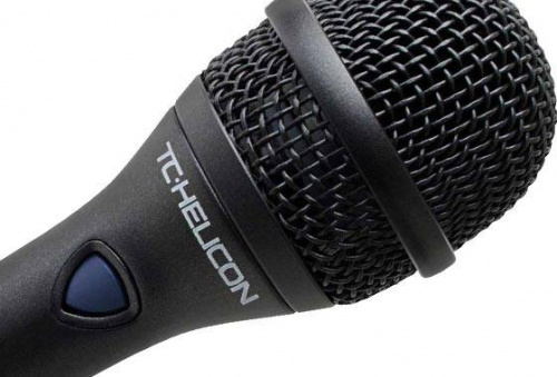 TC HELICON MP-75 вокальный динамический микрофон с кнопкой управления эффектами процессоров HELICON фото 8