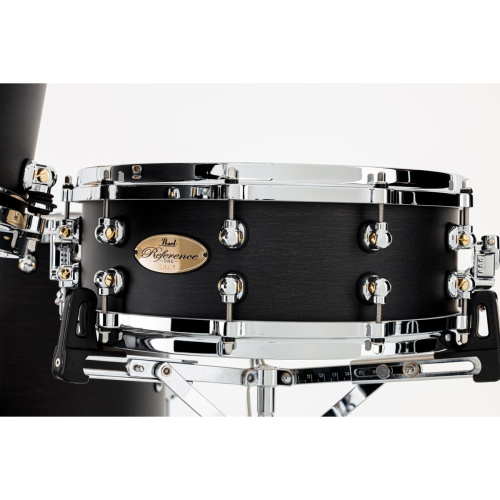 Pearl RF1P1450S C124 малый барабан 14"х5", клён берёза, цвет Matte Black Mist
