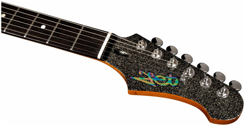 JET JS-500 BLS электрогитара, Stratocaster, корпус липа, 24 лада, HH, 1V1T, tremolo, цвет BLS фото 5