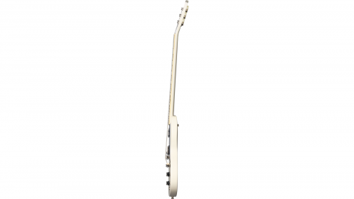 EPIPHONE 1961 Les Paul SG Standard Aged Classic White электрогитара, цвет белый, в комплекте кейс фото 3