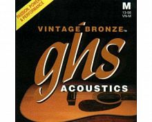 GHS STRINGS VN-12CL VINTAGE BRONZE набор струн для 12-струнной акустической гитары, 10/10-46/24