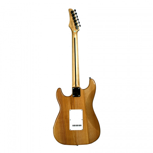 REDHILL STM400/NA эл.гитара, Stratocaster, 1V/2T/3P, S-S-H, ясень/клен+палисандр, цвет натуральный фото 5