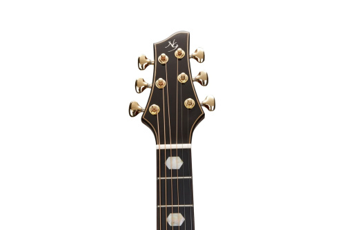 NG RM411SC акустическая гитара, цвет натуральный, чехол в комплекте фото 6