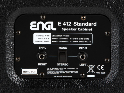 ENGL E412SSB STANDARD 4x12 скошенный 240 Вт 8 Ом фото 2