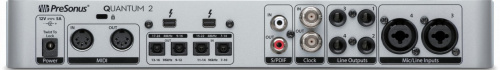 PreSonus Quantum 2 аудио интерфейс Thunderbolt, 22вх/24вых (4вх/6вых на 192кГц), 4мик.вх./4 лин.вых. 2ADAT I/O, S/PDIF I/O, мониторинг, Talkback mic фото 2