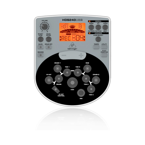 Behringer XD80USB электронная ударная установка 8 пэдов 175 вариантов звука 15 встроенных сетов, USB интерфейс фото 2