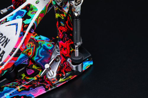 TAMA IRON COBRA HP900PMPR Power Glide Single Pedal, Psychedelic Rainbow фото 5
