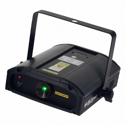 American DJ Galaxian Royale зеленый лазер мощностью 30мВт+фиолетовый лазер мощностью 200мВт, свыше 5