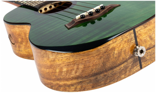 FLIGHT COMET TENOR EQ-A Green Укулеле тенор фото 9