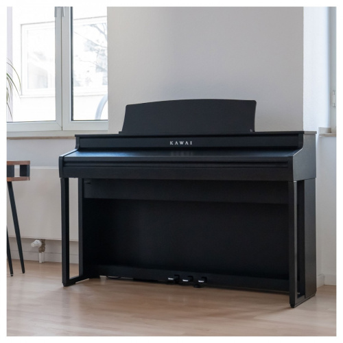 Kawai CA401 B цифровое пианино с банкеткой, 88 клавиш, механика GFC, 192 полифония, 19 тембров фото 15