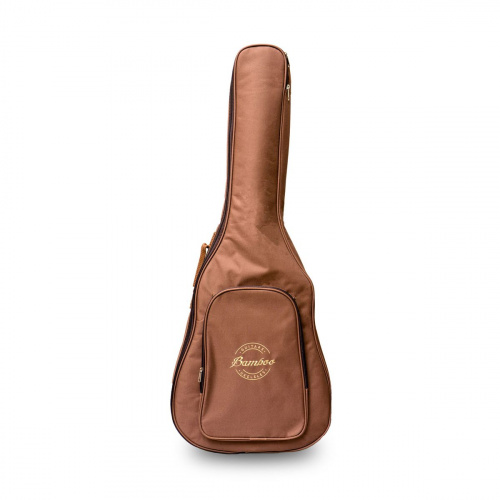 Bamboo GA-38 Koa акустическая гитара с чехлом, корпус коа, гриф - махгони/орех, цвет натуральный фото 4
