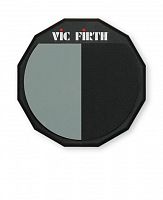 VIC FIRTH PAD12H Single sided/divided, 12" тренировочный пэд